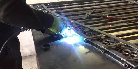 sheet metal gate welding|gate welding types.